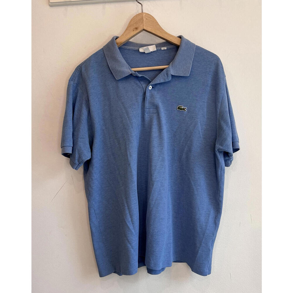 Lacoste Blue Original Polo Shirt - French Size 6 US XL